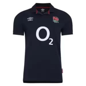 Umbro England Rugby Alternate Classic Shirt 2023 2024 Adults - Blue