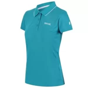 Regatta Womens Maverick V Polo T-Shirt - Enamel