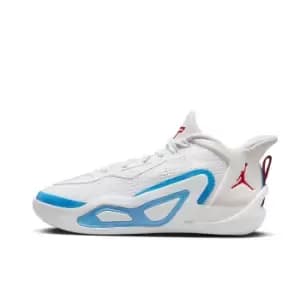 Jordan Tatum 1 St Louis Gs, White/University Red-University Blue, size: 4+, Unisex, Basketballshoes grade school, DX5359-100