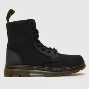 Dr Martens Black Combs Junior Boots