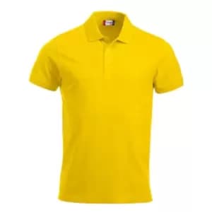 Clique Mens Classic Lincoln Polo Shirt (3XL) (Lemon)