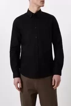 Plus Long Sleeve Pocket Oxford Shirt