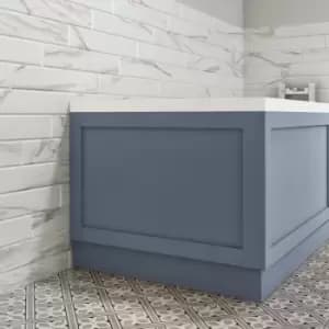 700mm Matt Blue Bath End Panel - Baxenden