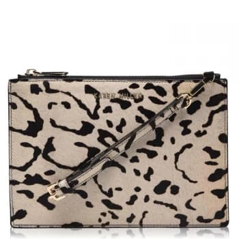 Karen Millen Leopard Pony Bennett Pouch - LEOPARD PONY200