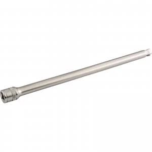 Draper 3/8" Drive Satin Chrome Wobble Socket Extension Bar 3/8" 250mm