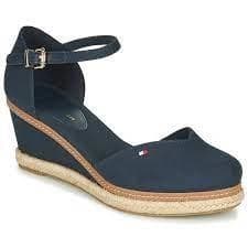 Tommy Hilfiger Wedges blue BASIC CLOSED TOE MID WEDGE 6.5