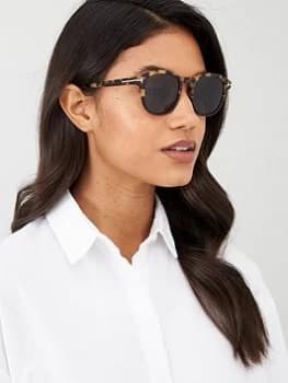Tom Ford Round Sunglasses - Havana