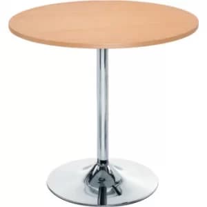 Bistro Trumpet Base Table Ellipse (Beech)