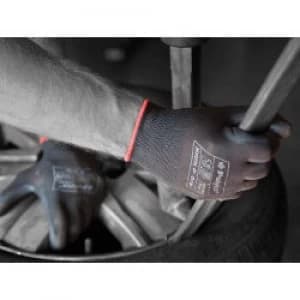 Polyco Gloves Polyurethane Size 8 Black