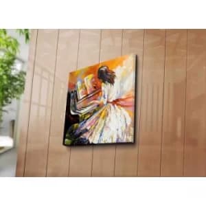 4545C-46 Multicolor Decorative Canvas Painting