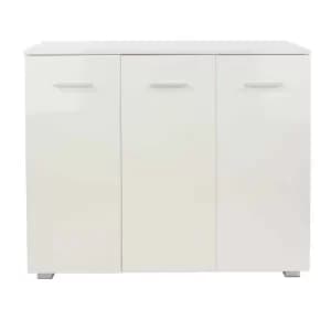 Lido 3 Door Sideboard, white