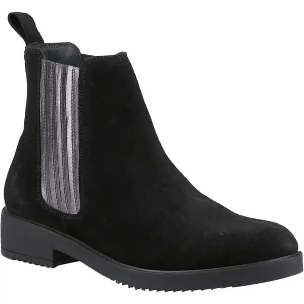 Hush Puppies Womens Stella Pull On Chelsea Ankle Boots - UK 7 Black female GDE2639MBK7