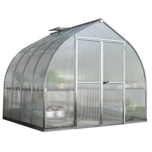 Palram Bella Greenhouse 8 x 8 - Silver