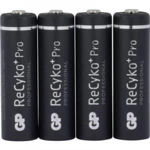 GP Batteries Recyko+ HR06 AA battery (rechargeable) NiMH 2000 mAh 1.2 V 4 pcs