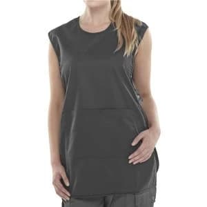 Click Workwear Tabbard PolyCotton Side Fastening 2XL Black Ref