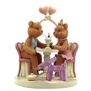 Sharing Sweet Times (Button and Pinky Sharing Ice Cream) Ornament