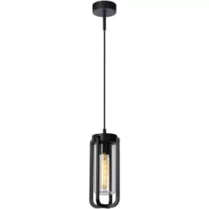 Lucide Garland Classic Pendant light Outdoor - Ø15,1cm - 1xE27 - IP44 - Black
