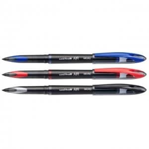 Uni-Ball 188 Micro Air Rollerball Pen Blister Assorted PK3
