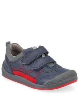 Start-Rite Boys Tickle Strap Shoe - Navy