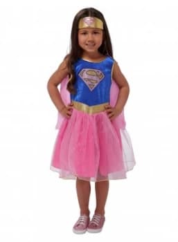 DC Supergirl Fancy Dress Costume 3 4 Years