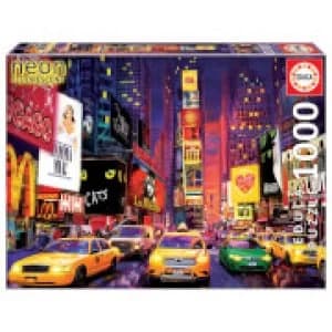 Neon Times Square Jigsaw Puzzle (1000 Pieces)
