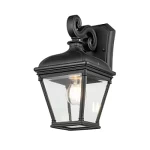 Bayview Outdoor Wall Lantern Black, IP44
