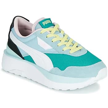 Puma CRUISE RIDER SILK womens Shoes Trainers in Blue,5,6,6.5,7.5