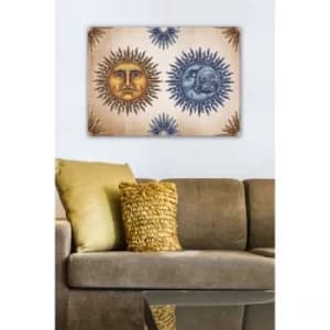 171146879-5070 Multicolor Decorative Canvas Painting