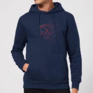 Transformers Autobot Fade Hoodie - Navy - L