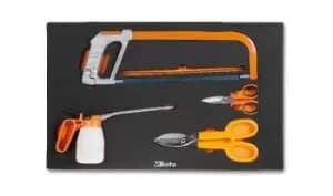 Beta Tools M285 4pc Assorted Tool Set in Soft Tray for Roller Cab 024500285