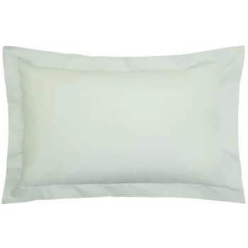 Bedeck of Belfast Bedeck of Belfast 200TC Pima Plain Dye Oxford Pillowcase - SAGE