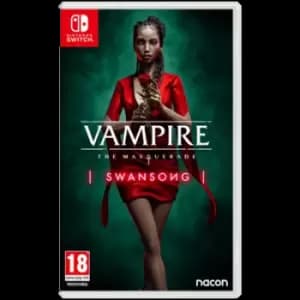Vampire The Masquerade Swansong Nintendo Switch Game