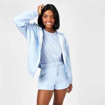 USA Pro Oversized Hoodie - Blue Marl