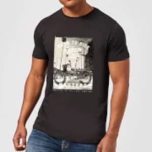 Born To Ride Mens T-Shirt - Black