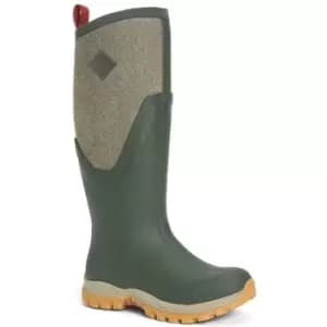 Muck Boots Womens/Ladies Arctic Sport Tall Pill On Wellie Boots (5 UK) (Olive) - Olive