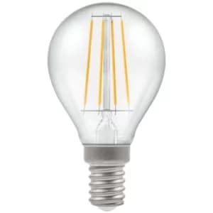 Crompton LED Round Filament Dimmable Clear 5W 2700K SES-E14
