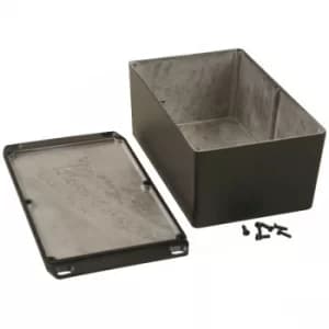 Hammond 1590WEFLBK Watertight Diecast Enclosure Flanged Lid 187.5x...