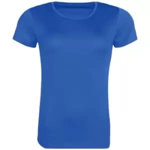 Awdis Womens/Ladies Cool Recycled T-Shirt (M) (Royal Blue)