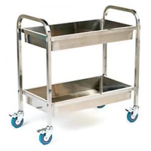 GPC Trolley SI822Y Stainless Steel 100L 443mm x 895mm x 837mm