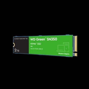 Western Digital 2TB WD Green SN350 NVMe M.2 SSD Drive