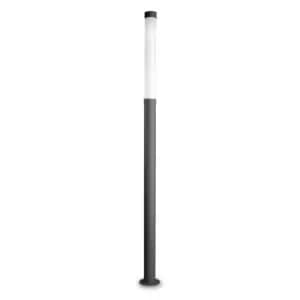 Lyon Outdoor Bollard Lamp Post Urban Grey 230.2cm