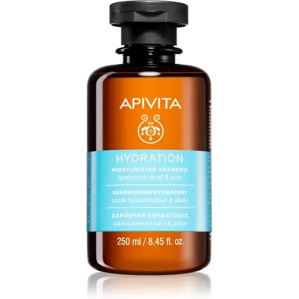 Apivita Hydration Moisturizing Hyaluronic Acid & Aloe Shampoo 250ml