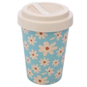 Daisy Reusable Screw Top Bamboo Composite Travel Mug