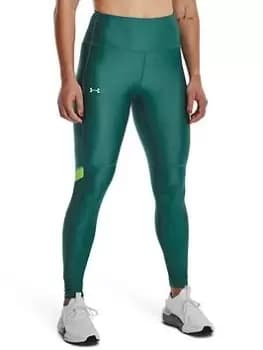 Under Armour Mesh Panel Leggings - Green Size M Women