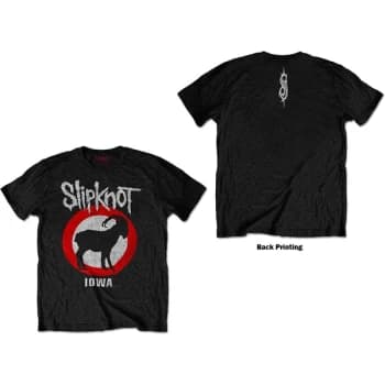 Slipknot - Iowa Goat Unisex Large T-Shirt - Black