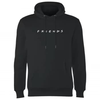 Friends Logo Hoodie - Black - XL