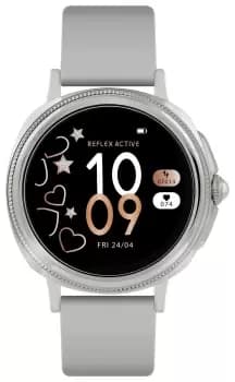 Reflex Active Series 25 Grey Strap Smart Calling Watch