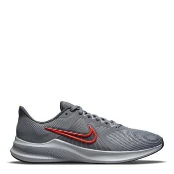 Nike Downshifter 11 Running Shoes Mens - Grey/Crimson