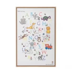 That's Not My... ABC Canvas Print in Frame