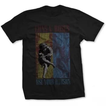 Guns N' Roses - Use Your Illusion Unisex Large T-Shirt - Black